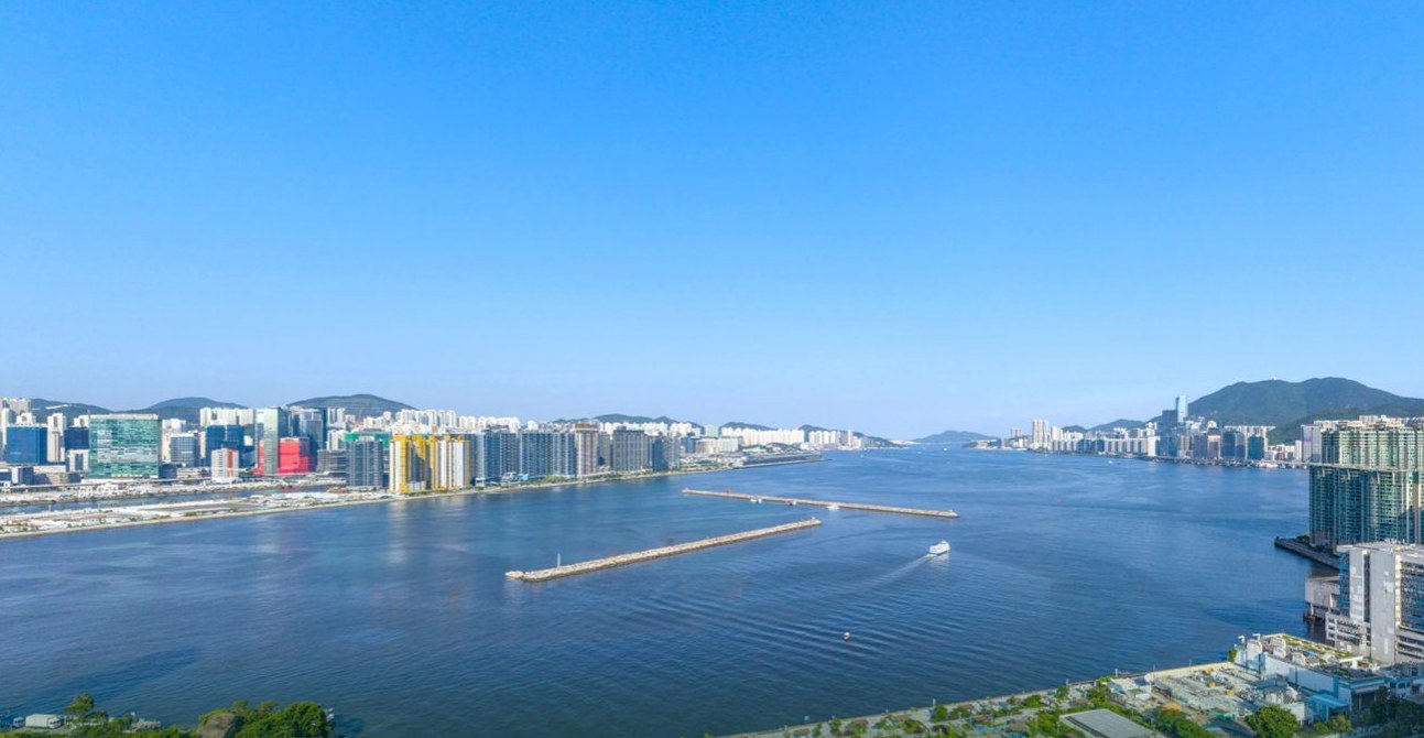 瑅海周邊維多利亞港東面水域日景